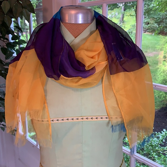 ACCESSORY ST new york Sheer Fringed Scarf - Picture 6 of 13